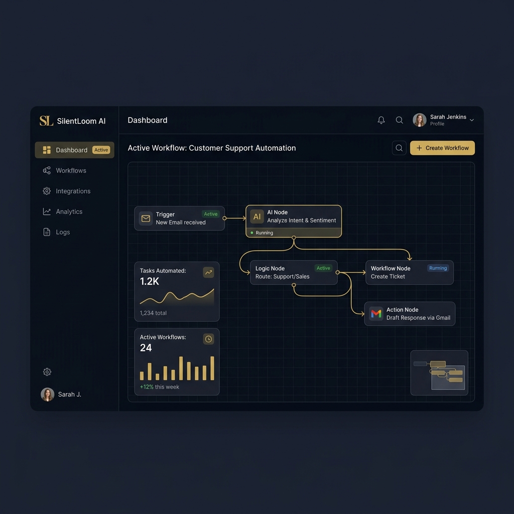 SilentLoom AI Platform